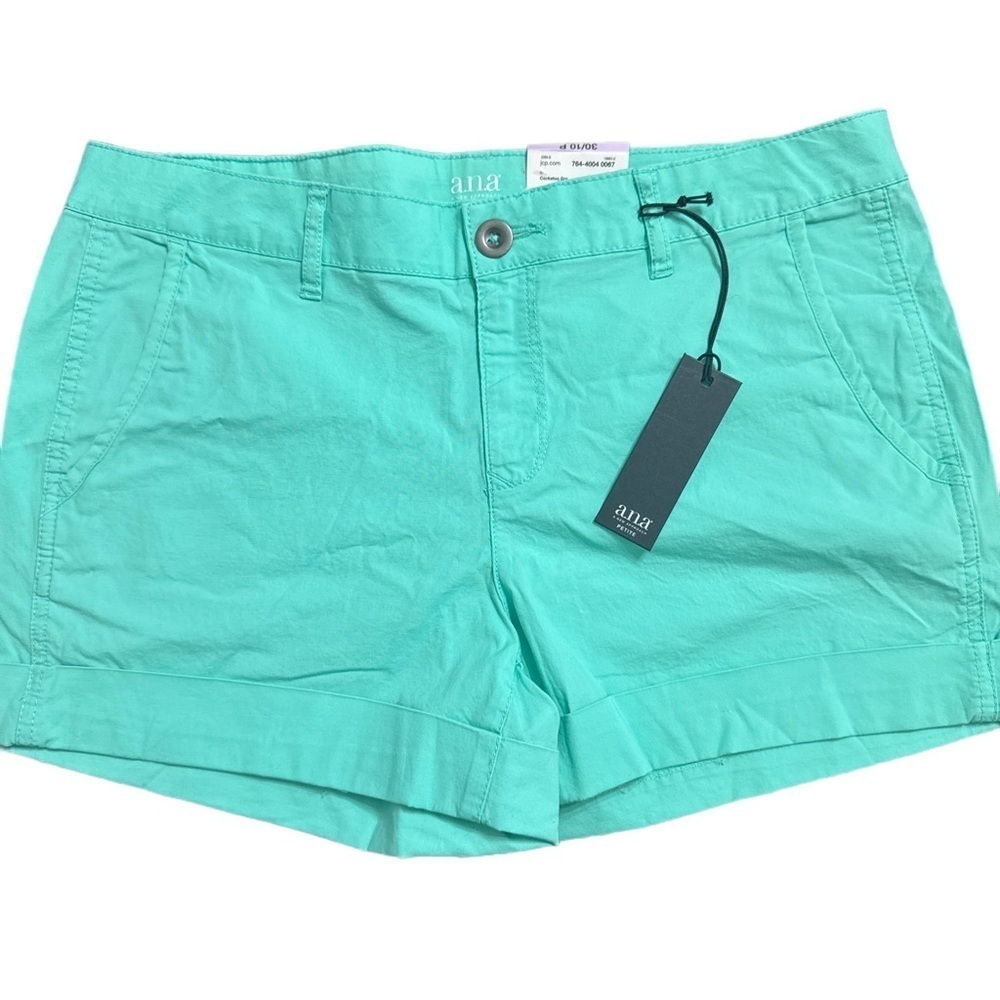 A.N.A. Twill Cockatoo Grn shorts
Sz 30/10P
NWT
8024